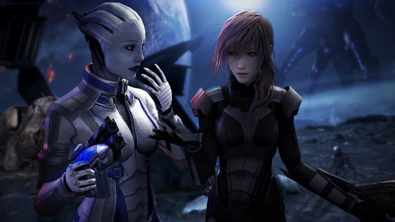 Mass Effect, Liara TSoni, 1080P
