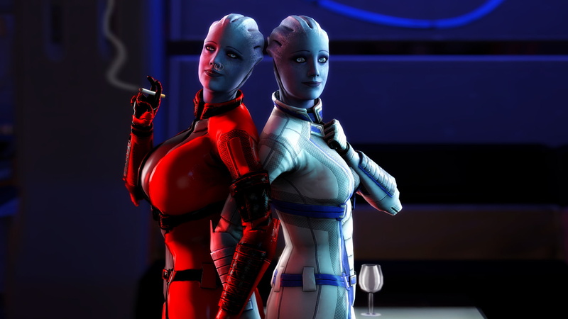 Mass Effect, Liara TSoni, 1080P
