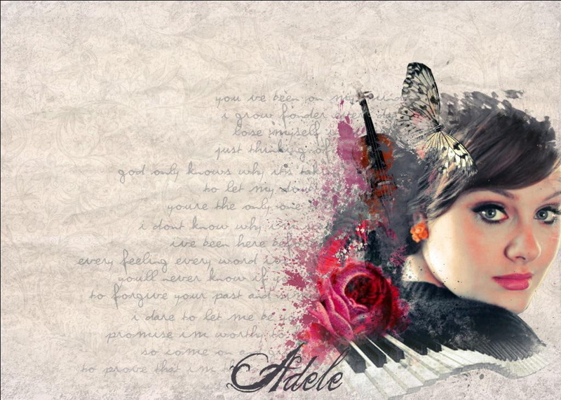 celebrities, hd, hollywood, art, female singers, picture, women, music, girls, adele, 480P, single, design, celebrity