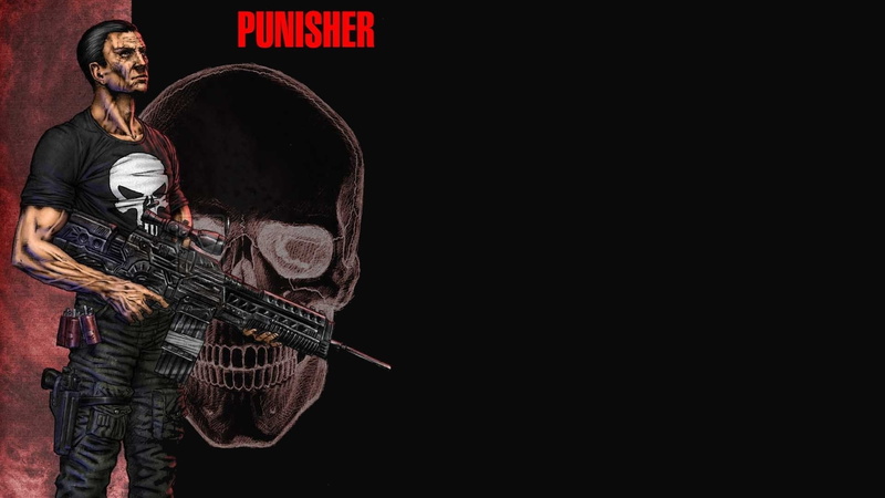 Comics, Frank Castle, Punisher, 1080P