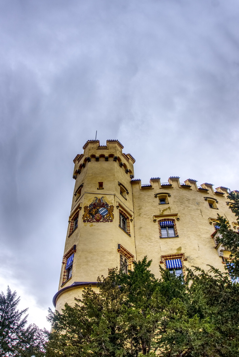 princess, füssen, outdoors, built structure, king ludwig, building exterior, travel destinations, tower, kristin, cloud - sky, contrast, 4K, baroque, history