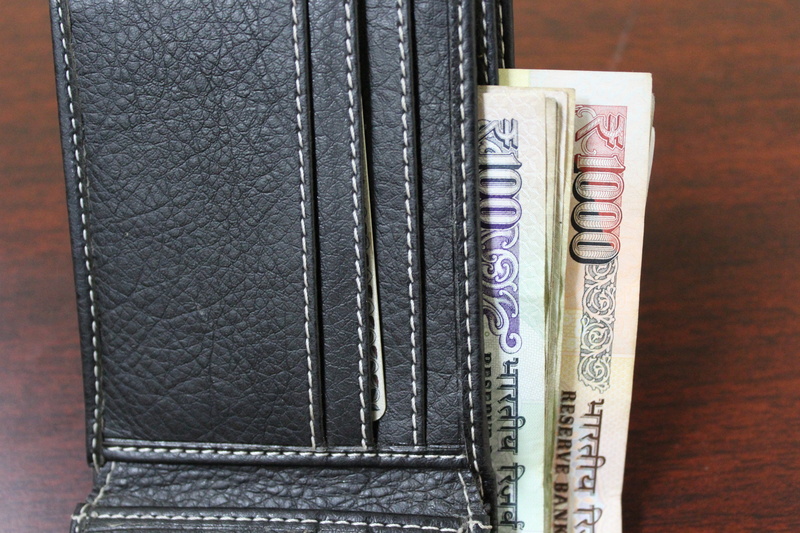 book cover, backgrounds, surface, still life, education, money, wallet, wealth, indian currency, economy, finance, wood - material, variation, black, banknote