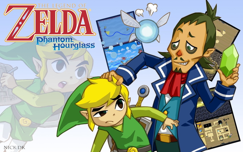 Neri (The Legend Of Zelda), 720P, The Legend Of Zelda: Phantom Hourglass, Link, Zelda, Linebeck (The Legend Of Zelda)