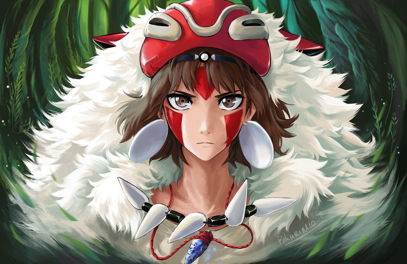 Mononoke Hime, Princess Mononoke, Movie, 1080P