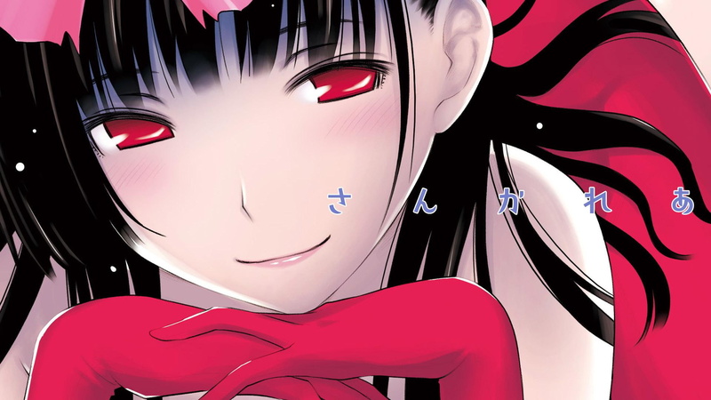 red, eye, 1080P, sankarea: undying love, love, rea sanka, undying, anime, rea, sankarea, graphics, 1920x1080, sanka, girl
