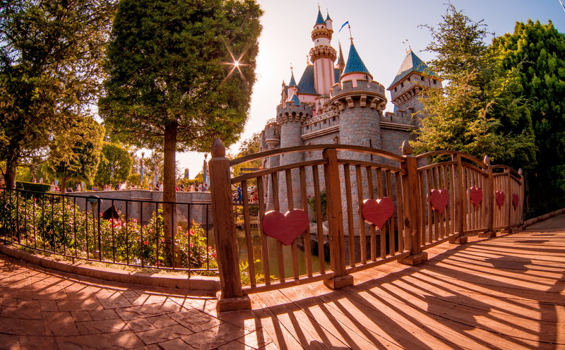 Disneyland, building, religion, sky, outdoors, no people, blue, sunlight, building exterior, place of worship, Love, the past, Architecture, spirituality