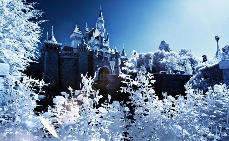day, Artistic, White, cold temperature, architecture, 2K, illustration, snow, travel destinations, Castle, infrared, beauty, built structure, frozen, Winter
