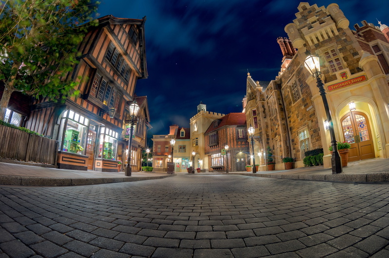 Disneyland, Park, The city, Home, 1080P
