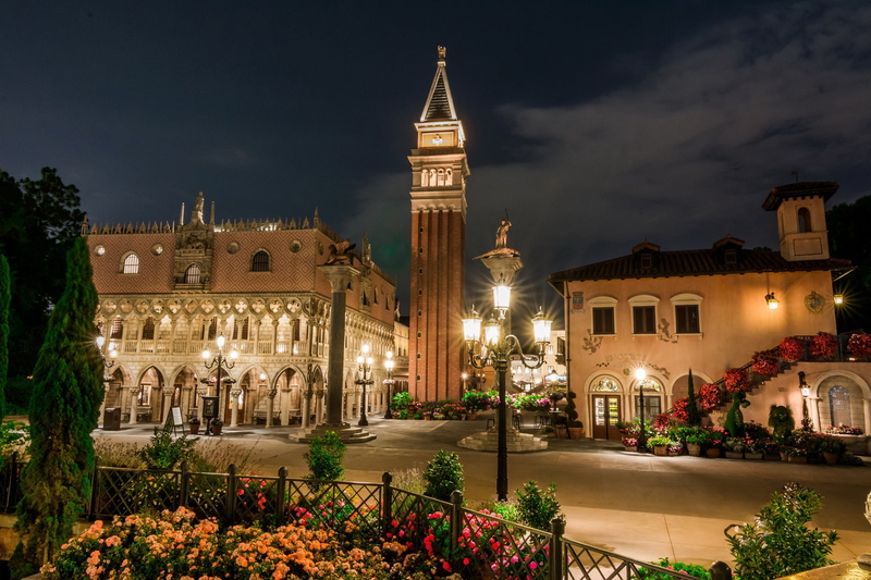 design, anaheim, usa, lights, california, night, parks, street, 2K, houses, disneyland, hdr