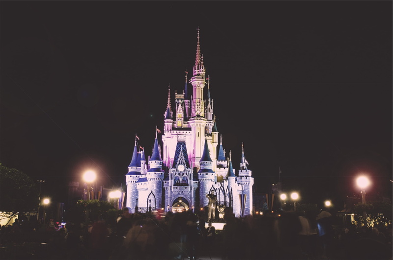city, tall - high, tower, spire, travel, building, night, building exterior, built structure, church, evening, sky, place of worship, crowd, real people