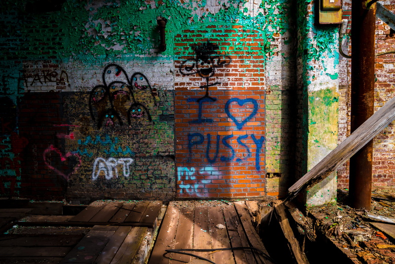 simpsonville, day, brick wall, multi colored, creativity, south carolina, 1080P, united states, messy, pokemon, building exterior, wall - building feature