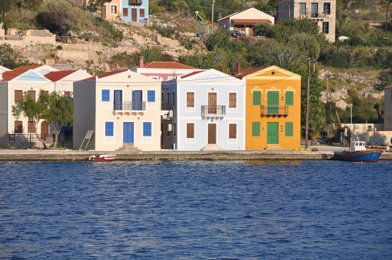 4K, city, harbor, architecture And Buildings, architecture, building Exterior, outdoors, transportation, travel Locations, sea, Kastelorizo, europe, Waterfront