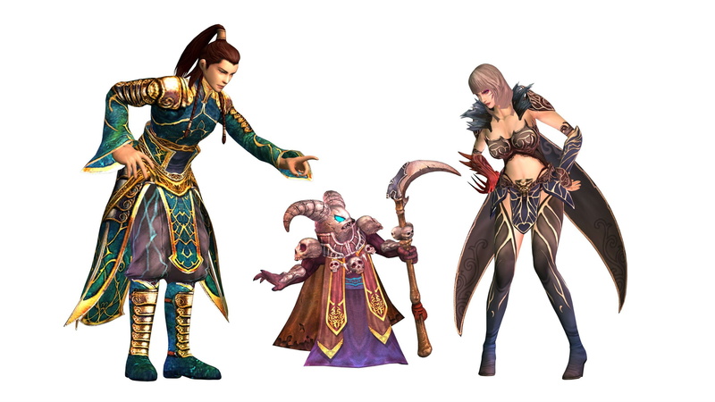 2, ninja, female likeness, warrior, mmo, samurai, anime, fantasy, metin, figurine, 2880x1620 px, cut out, still life, creativity, rpg, people, indoors