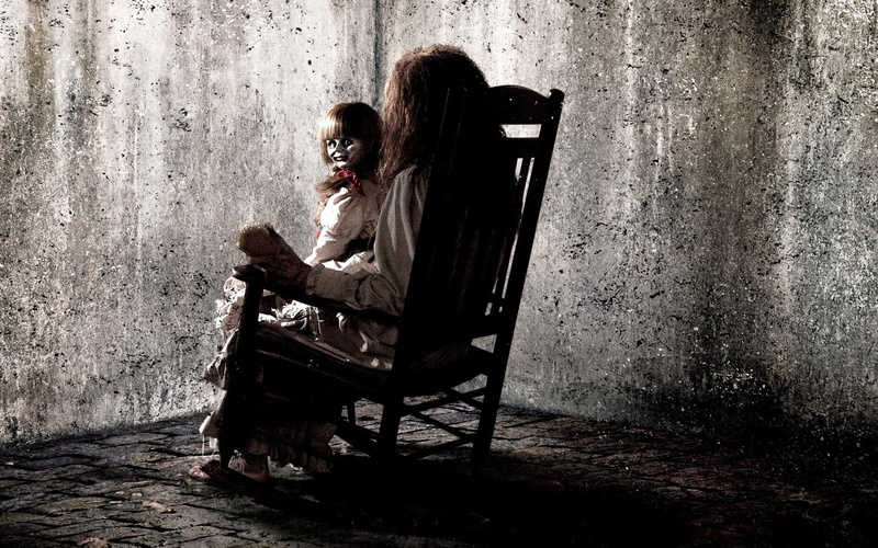 conjuring, doll, the, chair, hd, creepy, movies, 1080P