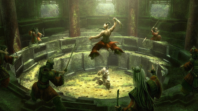 animal wildlife, water, animals in the wild, art and craft, architecture, artwork samurai ambush kerem beyit, vertebrate, swimming, indoors, real people