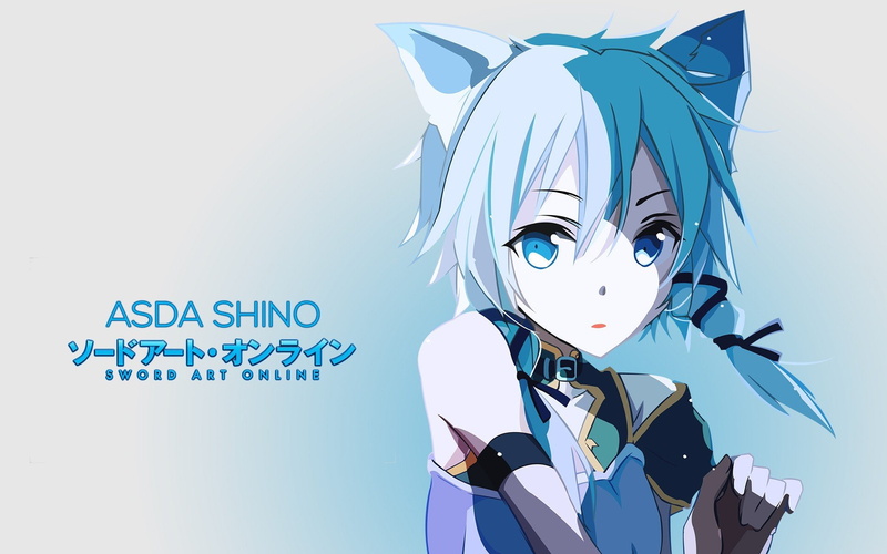 1080P, Asada Shino, Sword Art Online, Alfheim Online, Nekomimi