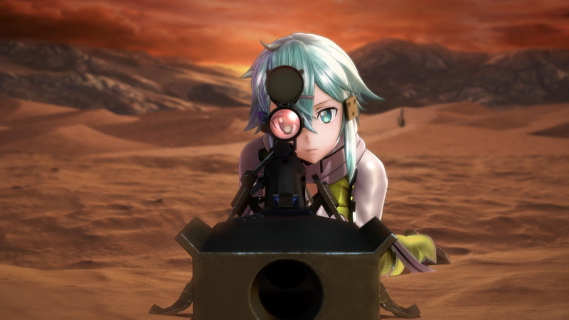 Sword Art Online II, Sinon (Sword Art Online), 1080P, Sword Art Online