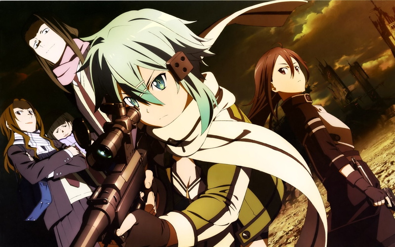 creativity, day, in a row, Sinon (Sword Art Online), still life, representation, sunlight, art and craft, close-up, human representation, disguise, celebration
