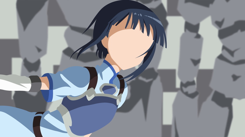 Sword Art Online, 1080P, Minimalist, Sachi (Sword Art Online)