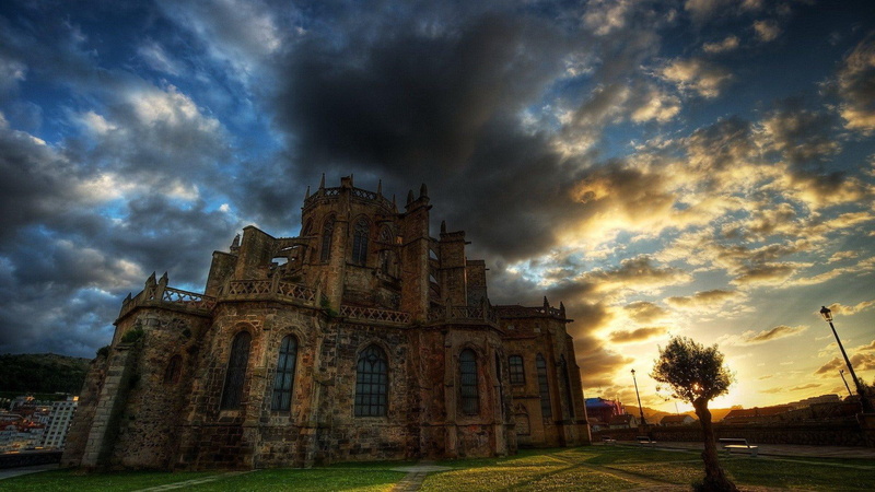1080P, castle, animals, abendoned, haunted