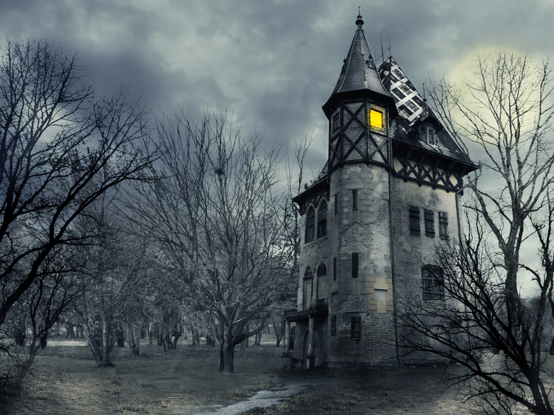 Dark, Haunted, Gothic, 1080P, Castle