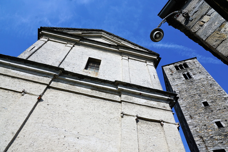 nature, architecture, low angle view, middle ages, locarno, window, switzerland, chapel, history, old, blue, sky, no people, cloud - sky, steeple, 5K