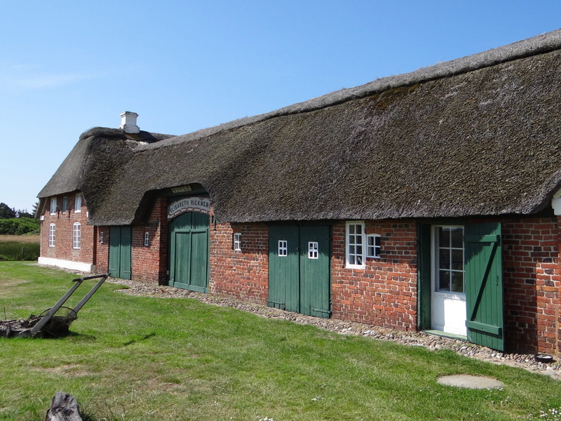 building exterior, Denmark, built structure, green color, building, 1080P, plant, cottage, house, home, structure, rustic, window, culture, land, backdrop