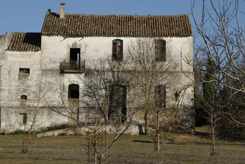damaged, building, old house, clear sky, window, abandoned, bare tree, no people, old, building exterior, plant, history, built structure, casa vieja, sky
