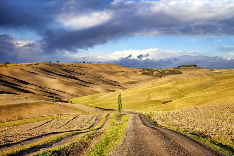 Val dorcia, Italy, 1080P, Tuscany