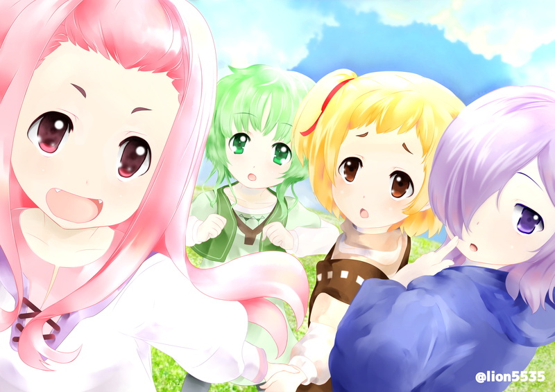 Tiat Siba Igleo, Collon Rin Purgatrio, Sukasuka, Anime, Almita (Sukasuka), 4K, Pannibal Nox Katena