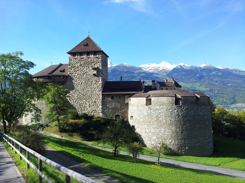 knight, sky, built structure, castle, blue, architecture, lichtenstein castle, europe, the past, fortress, mountain, building exterior, belief, fort, religion