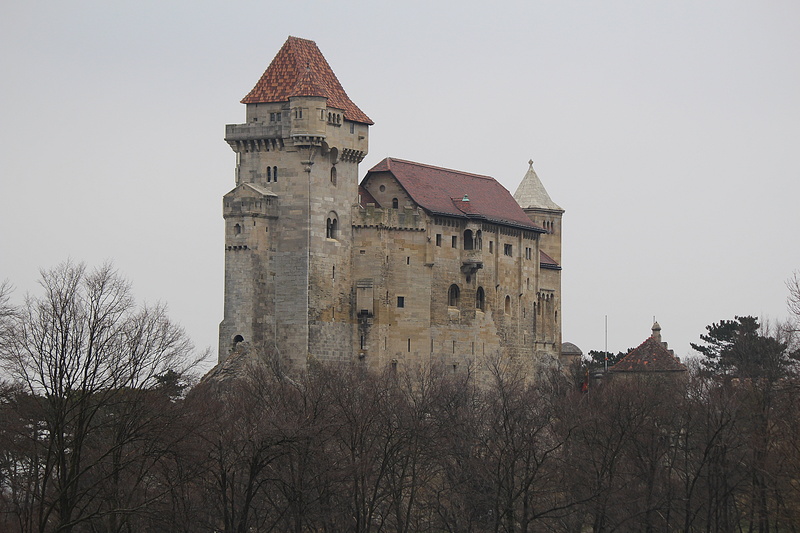 plant, religion, building exterior, outdoors, day, tree, travel destinations, fort, nature, spire, middle ages, clock, lichtenstein, tower, architecture
