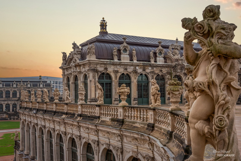 sculpture, architecture, The Dresden Zwinger, Germany, 1080P, Dresdner Zwinger, Dresden, Palace