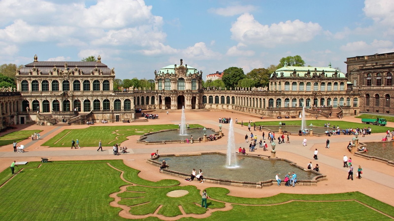 Dresden, 1080P, Palaces, Zwinger, Zwinger (Dresden)