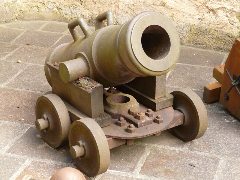 outdoors, metal, wheel, shot, gun, lichtenstein, cannon, no people, 2K, old, high angle view, the past, iron - Metal, fighting, architecture, military