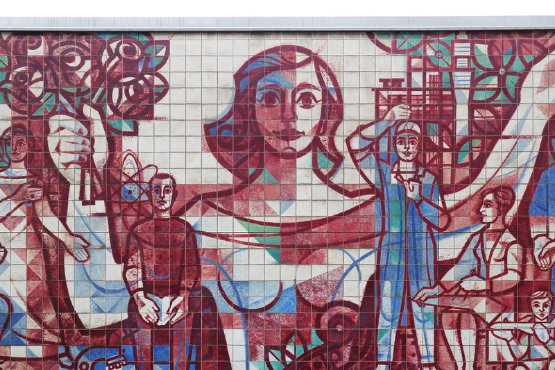creativity, mural, male likeness, wall - building feature, germany, facade, architecture, no people, socialism, art, outdoors, artwork, art and craft, 4K