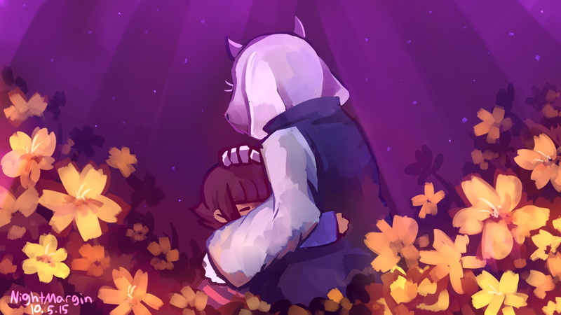 1080P, Toriel, Frisk, Undertale