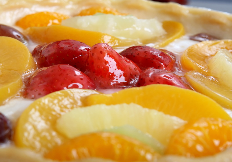 close-up, lemon, meal, indoors, strawberries, temptation, pie, cream, restaurant, pink, healthy eating, ready-to-eat, freshness, cr me, 2K, kiwi, summer
