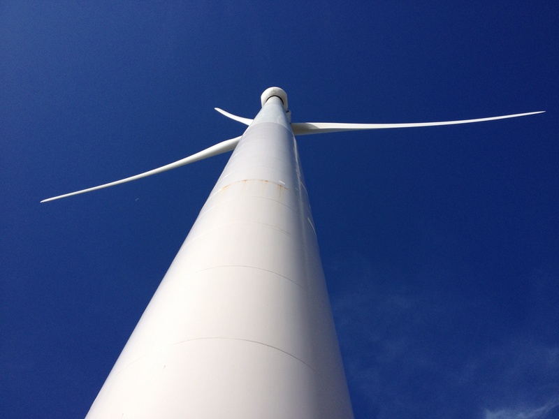 clear sky, wind farm, turbine, wind, energy, nature, architecture, blue, environmental conservation, outdoors, wind turbine, technology, wind power, renewable energy