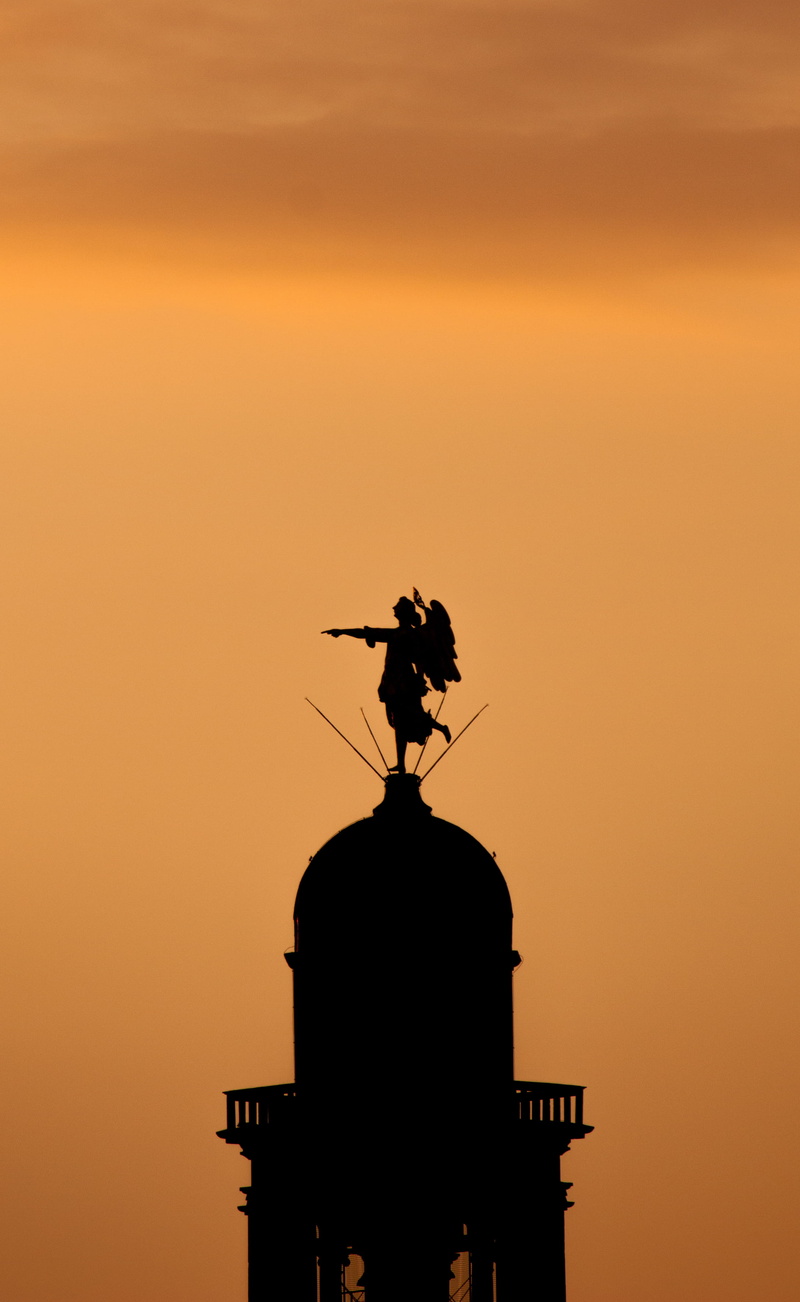 outline, nature, outdoors, architecture, the past, sky, silhouette, history, 2K, building exterior, monument, dusk, weather vane, built structure, no people