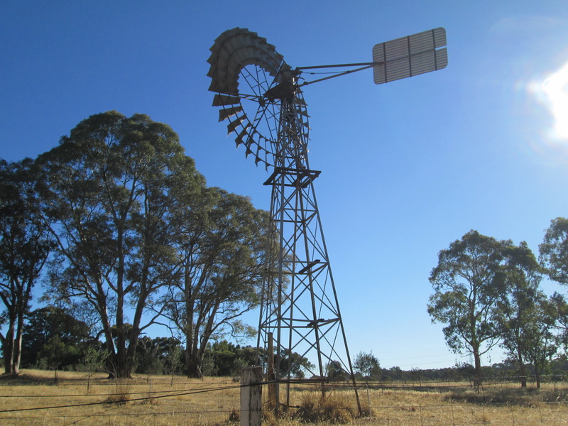 no people, alternative energy, power supply, australia, nature, fuel and power generation, wind vane, land, environment, sky, tree, rural scene, plant