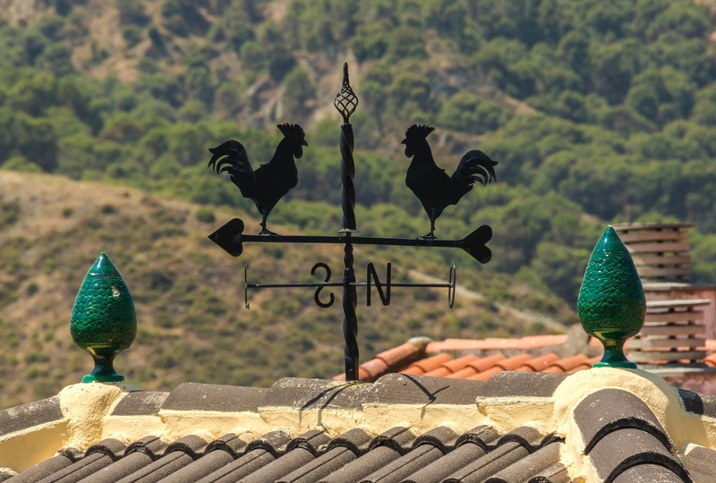 forest, representation, spain, nature, roof, weather vane, day, home, built structure, animal, outdoors, bird, vertebrate, close-up, building, house, no people