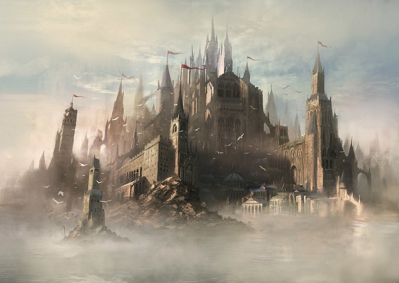 the past, nature, smoke - physical structure, environment, history, architecture, Castles, architecture And Buildings, textured effect, built Structure