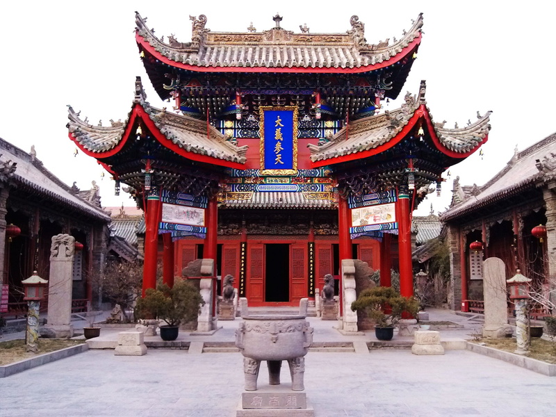 roof, outdoors, place of worship, the past, spirituality, tourism, building exterior, architectural column, Temple, facade, built structure, China, travel