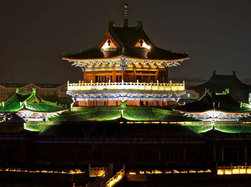 Temple, 720P, Kaifeng, China, Henan, Temples