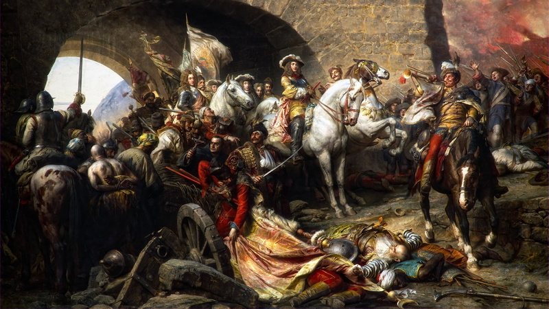 The Recapture of Buda Castle in 1686, 1080P, Benczúr Gyula