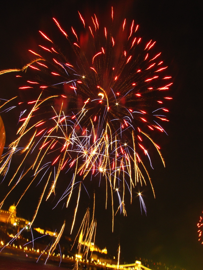 firework display, arts culture and entertainment, motion, fireworks, firework, celebration, sparks, 4K, light, explosive, outdoors, new years eve, long exposure