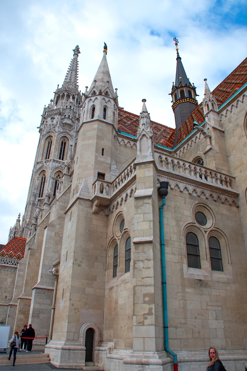 nature, hungarian, construction, hungary, outdoors, city, 5K, building exterior, gothic style, low angle view, gargoyle, travel, the past, architecture