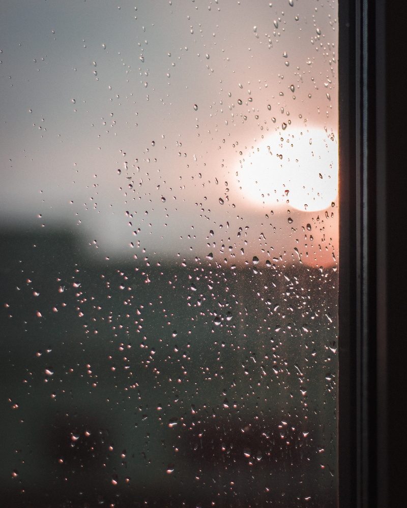 raindrop, sky, close-up, glass - material, sunset, water, no people, full frame, focus on foreground, window, rainy season, rain, gothenburg, raindrops