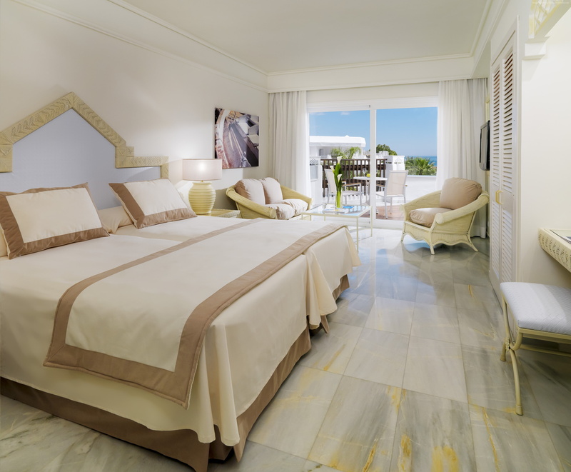travel, bed, Best Hotels of 2015, vacation, room, tourism, Iberostar Marbella Coral Beach, 2K, white, resort
